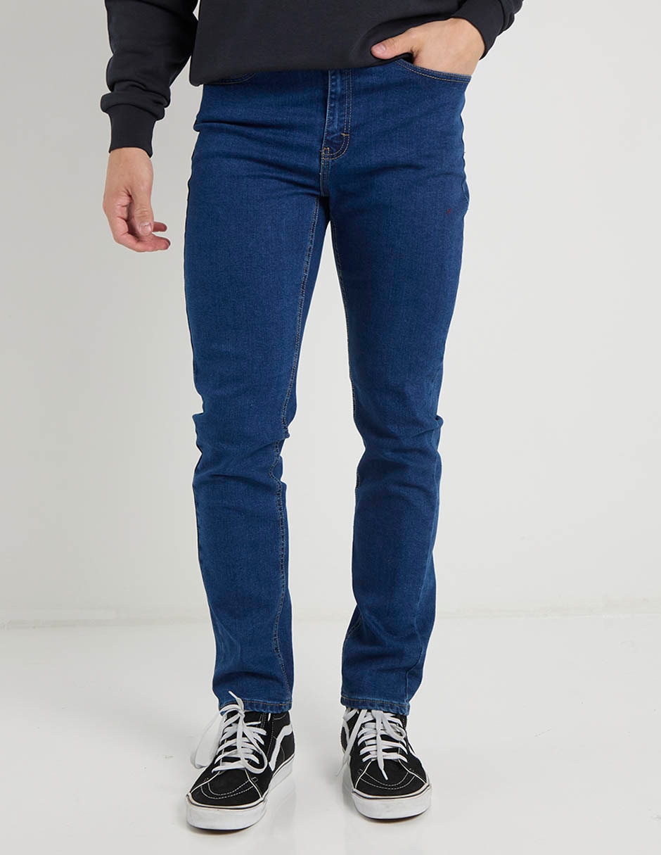 Jeans slim lavado medio para hombre Jeans slim lavado medio para hombre