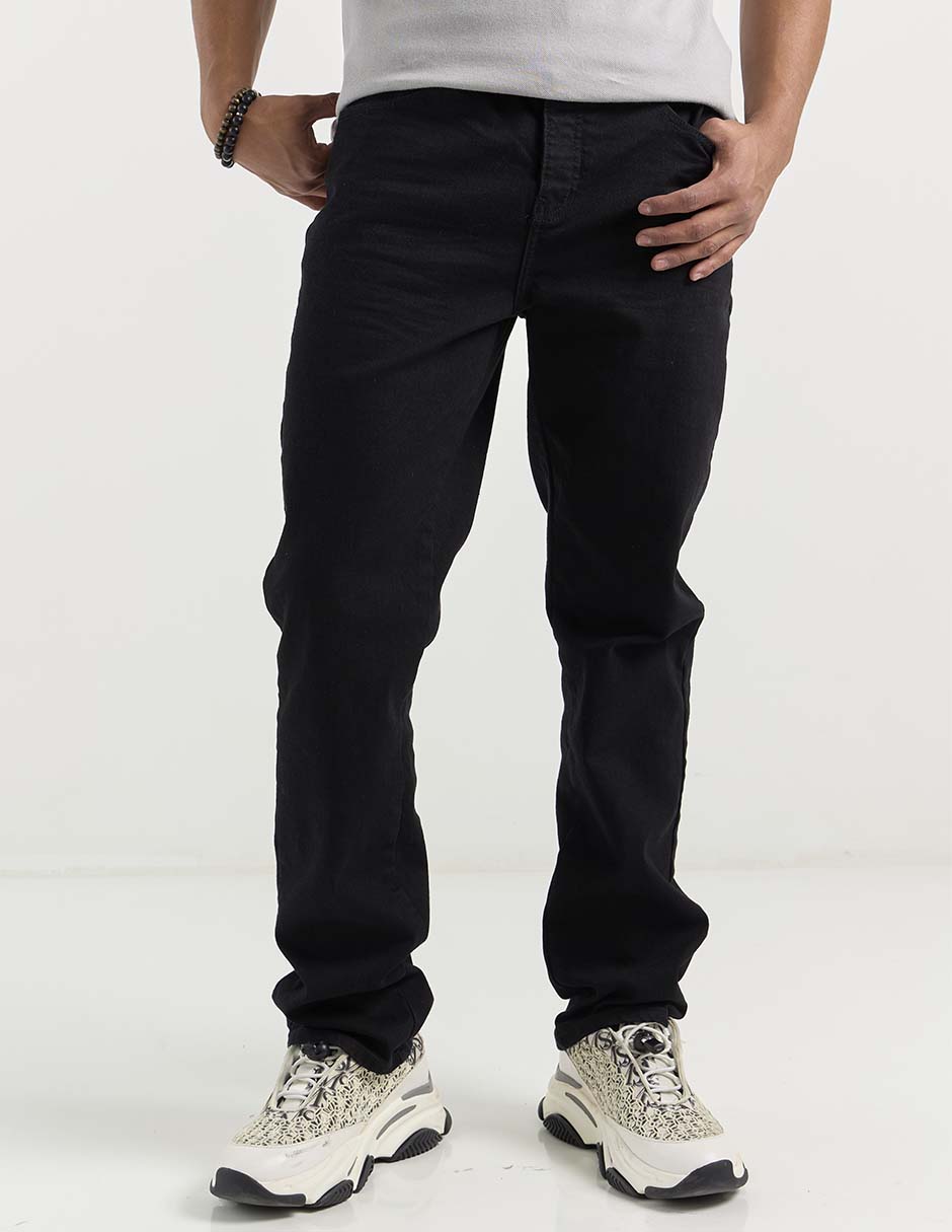Jeans straight Aéropostale lavado obscuro para hombre