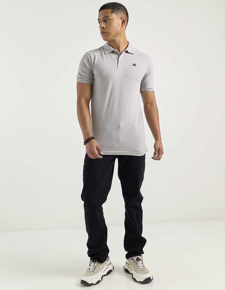 Jeans straight Aéropostale lavado obscuro para hombre