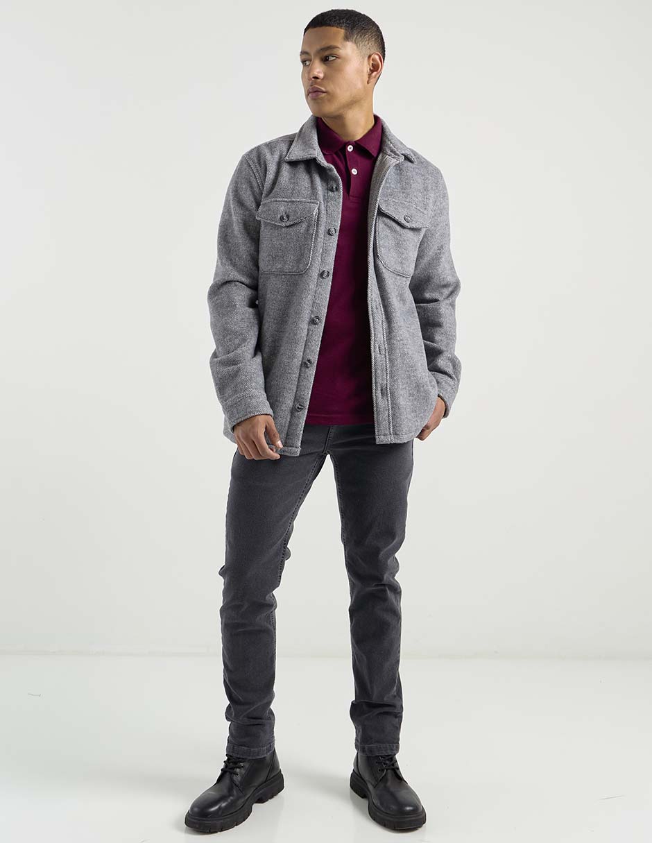 Jeans slim Aéropostale lavado stone wash para hombre