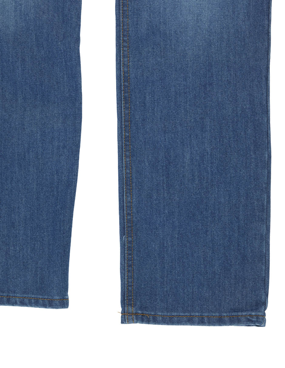 Jeans straight Aéropostale deslavado para hombre