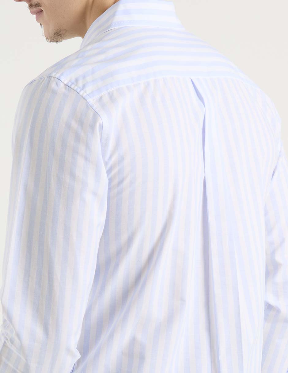 Camisa casual Aéropostale de algodón manga larga para hombre