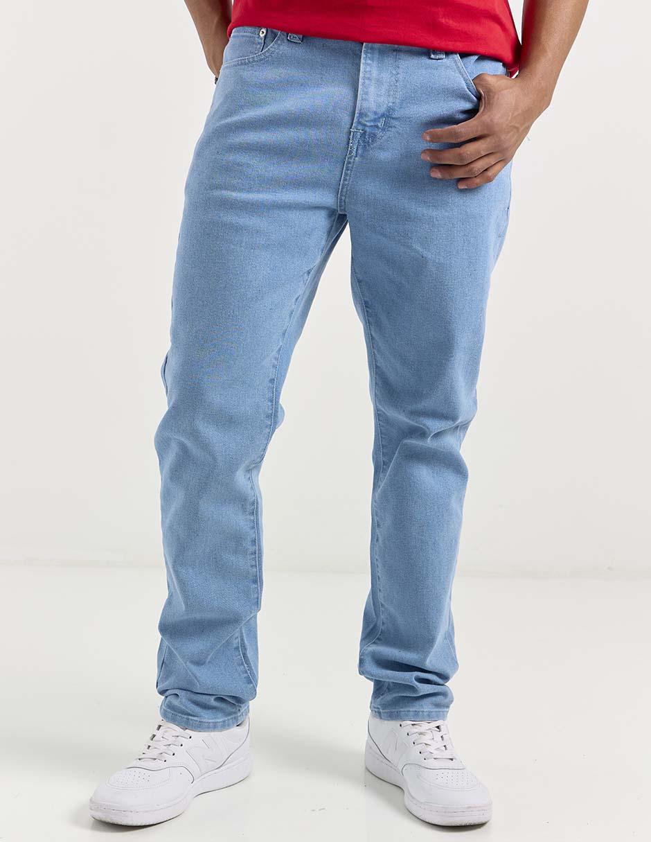 Jeans straight Aéropostale lavado claro para hombre