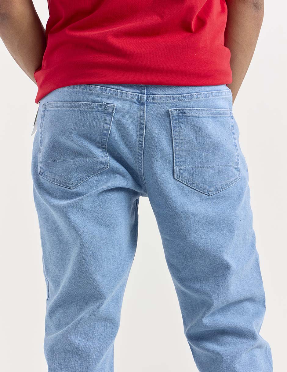 Jeans straight Aéropostale lavado claro para hombre
