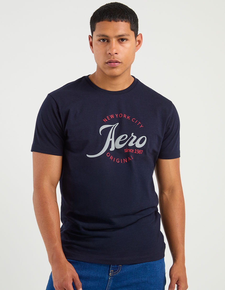 Playera Aéropostale cuello redondo para hombre Playera Aéropostale cuello redondo para hombre