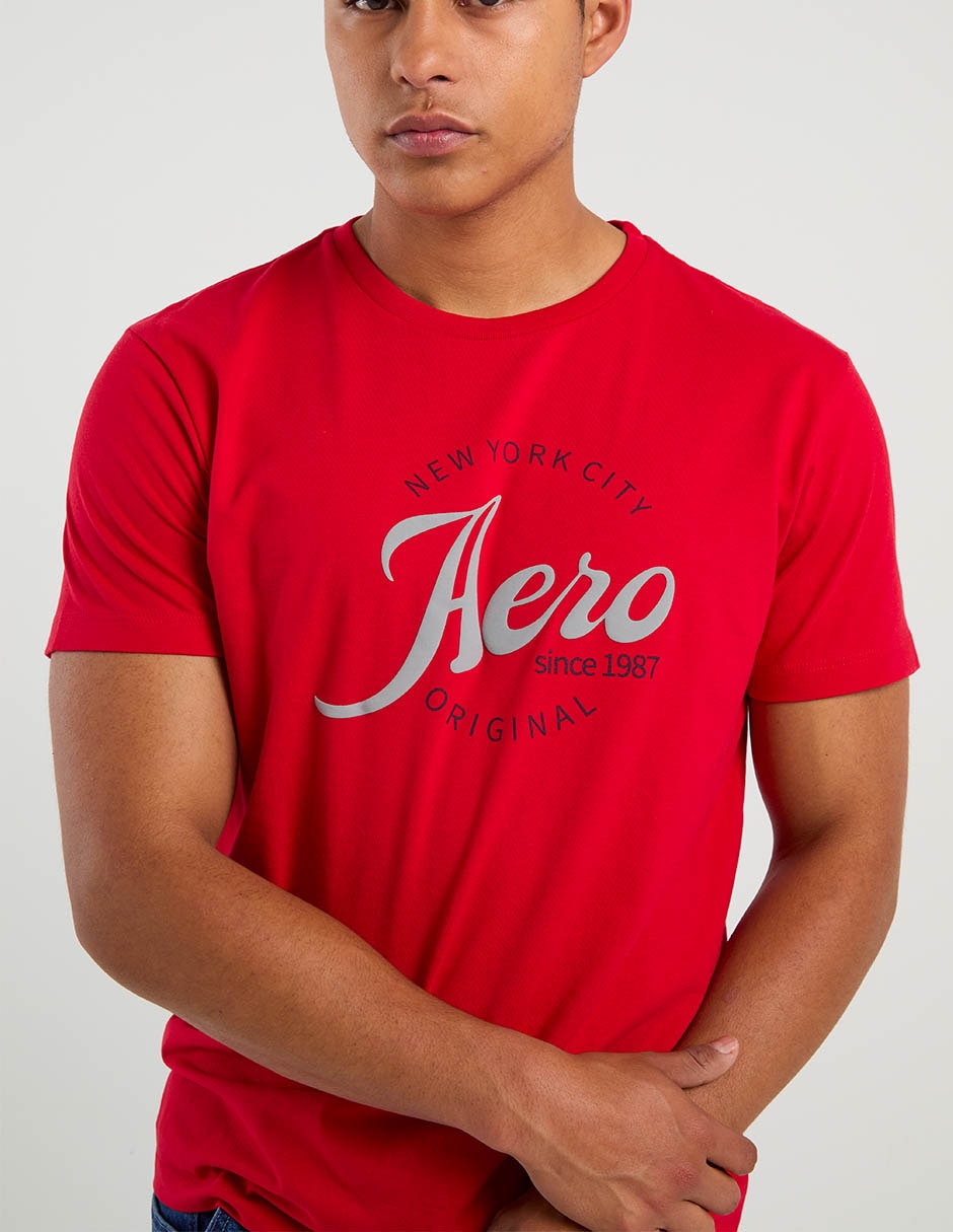 Playera Aéropostale cuello redondo para hombre 4