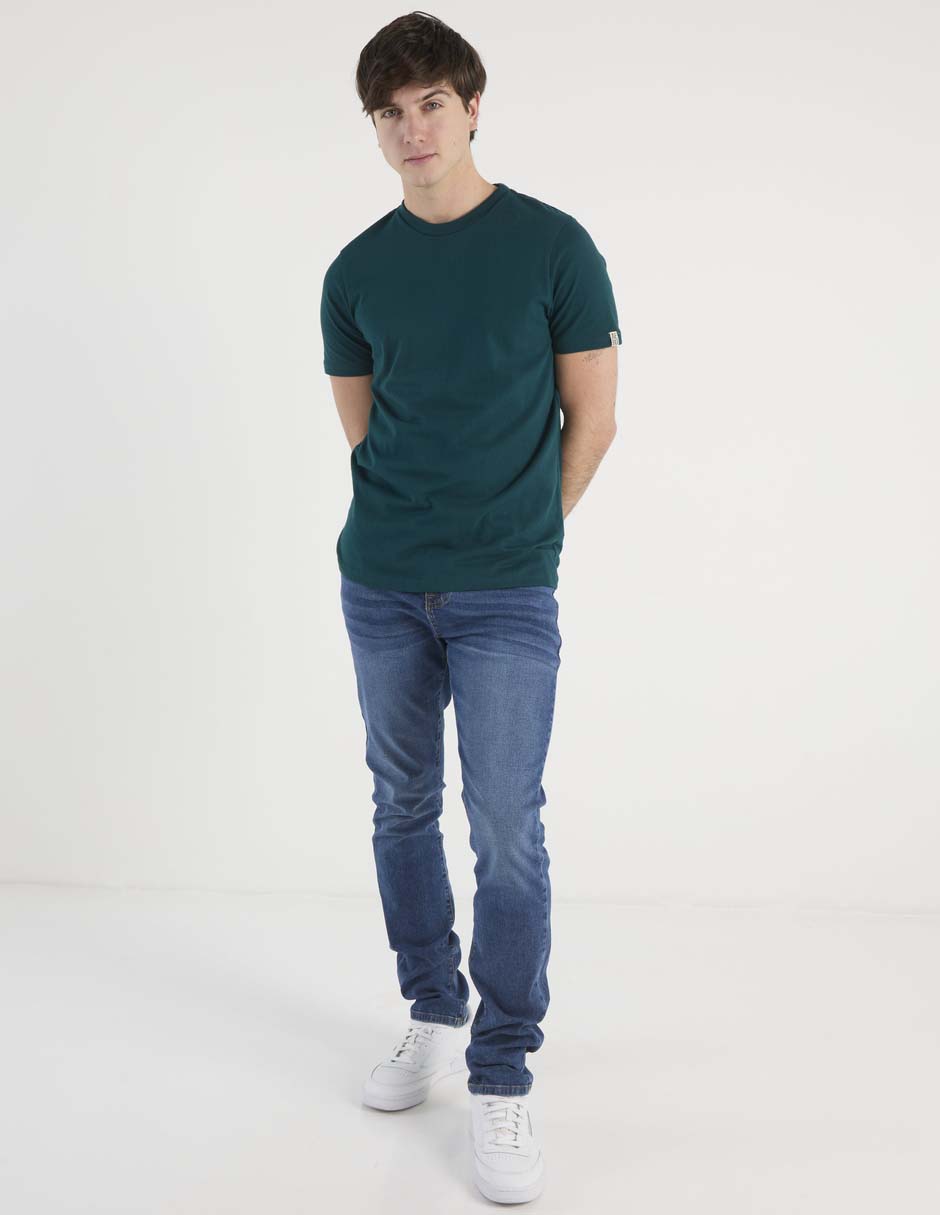 Jeans skinny Aéropostale lavado whisker para hombre