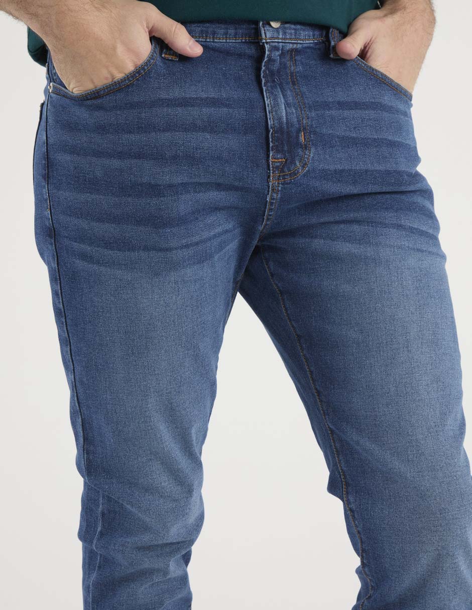Jeans skinny Aéropostale lavado whisker para hombre
