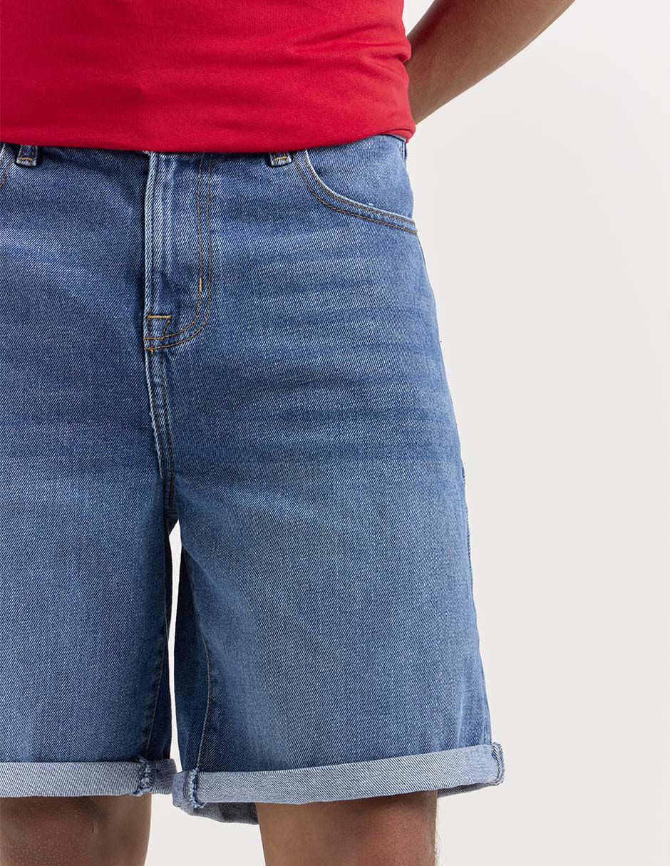 Bermuda Aéropostale de mezclilla para hombre