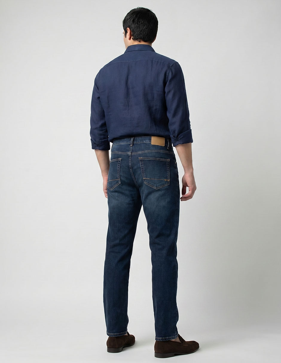 Jeans slim Aero deslavado para hombre
