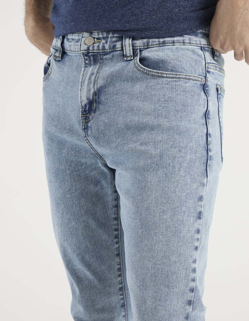Jeans slim Aéropostale lavado bitono para hombre