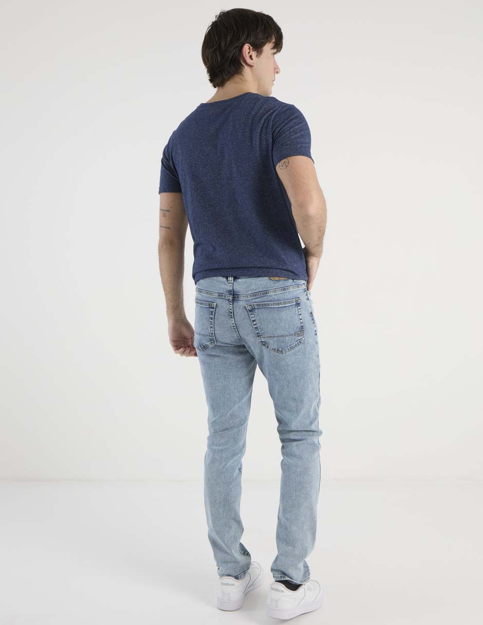 Jeans slim Aéropostale lavado bitono para hombre