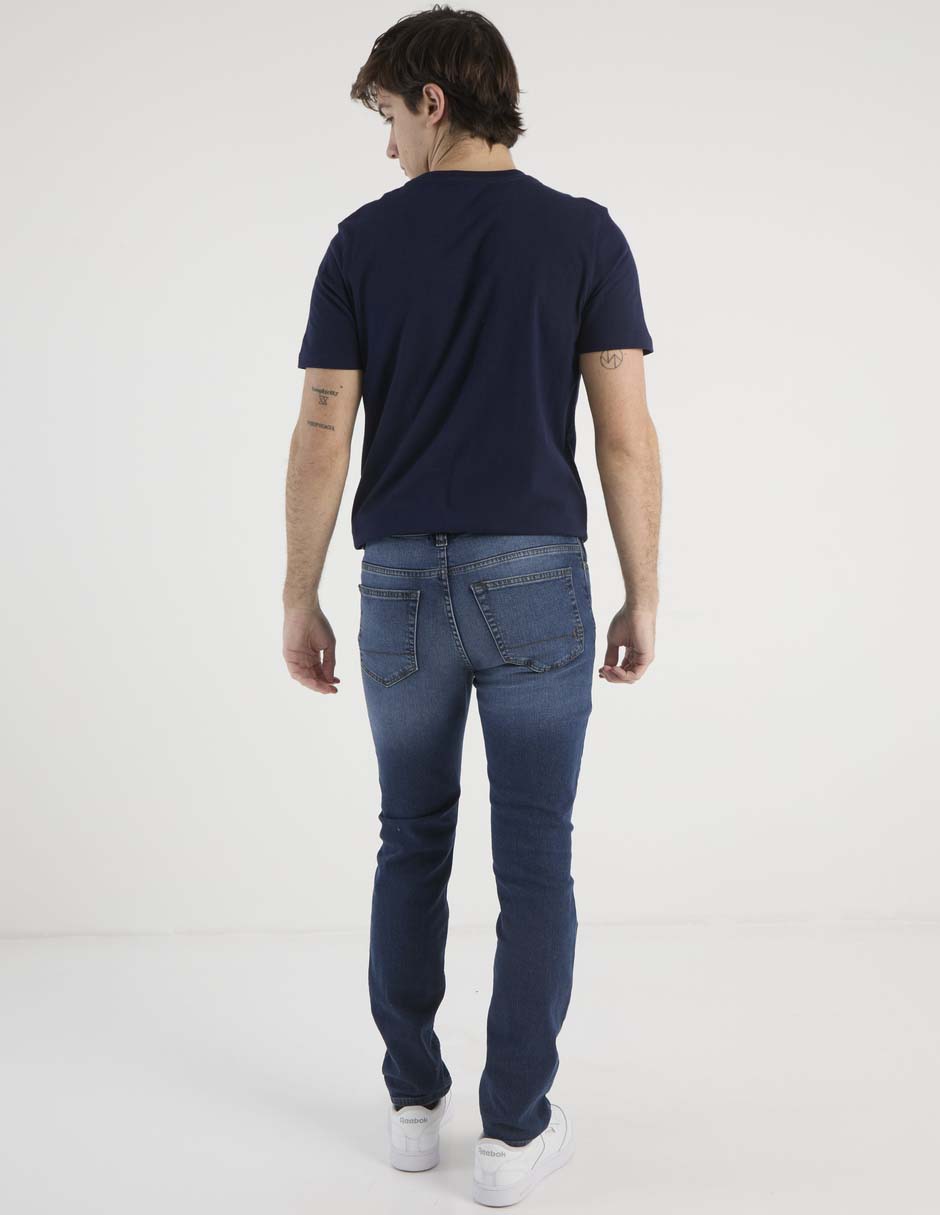 Jeans skinny Aéropostale lavado destruido para hombre