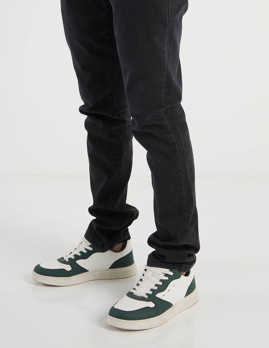 Jeans slim Aéropostale lavado obscuro para hombre