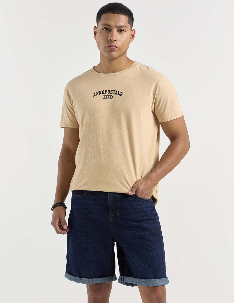 Bermuda Aéropostale de mezclilla para hombre