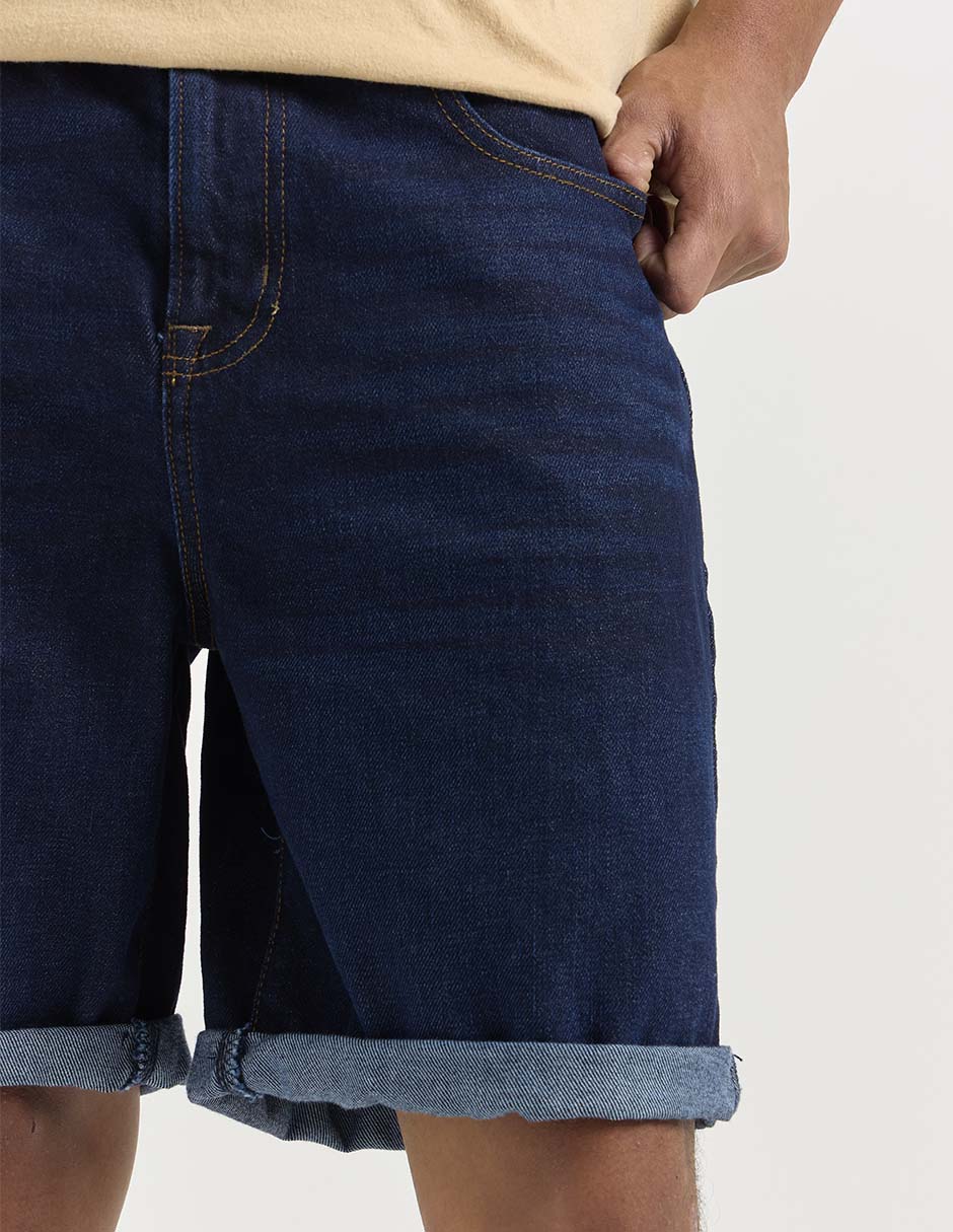 Bermuda Aéropostale de mezclilla para hombre