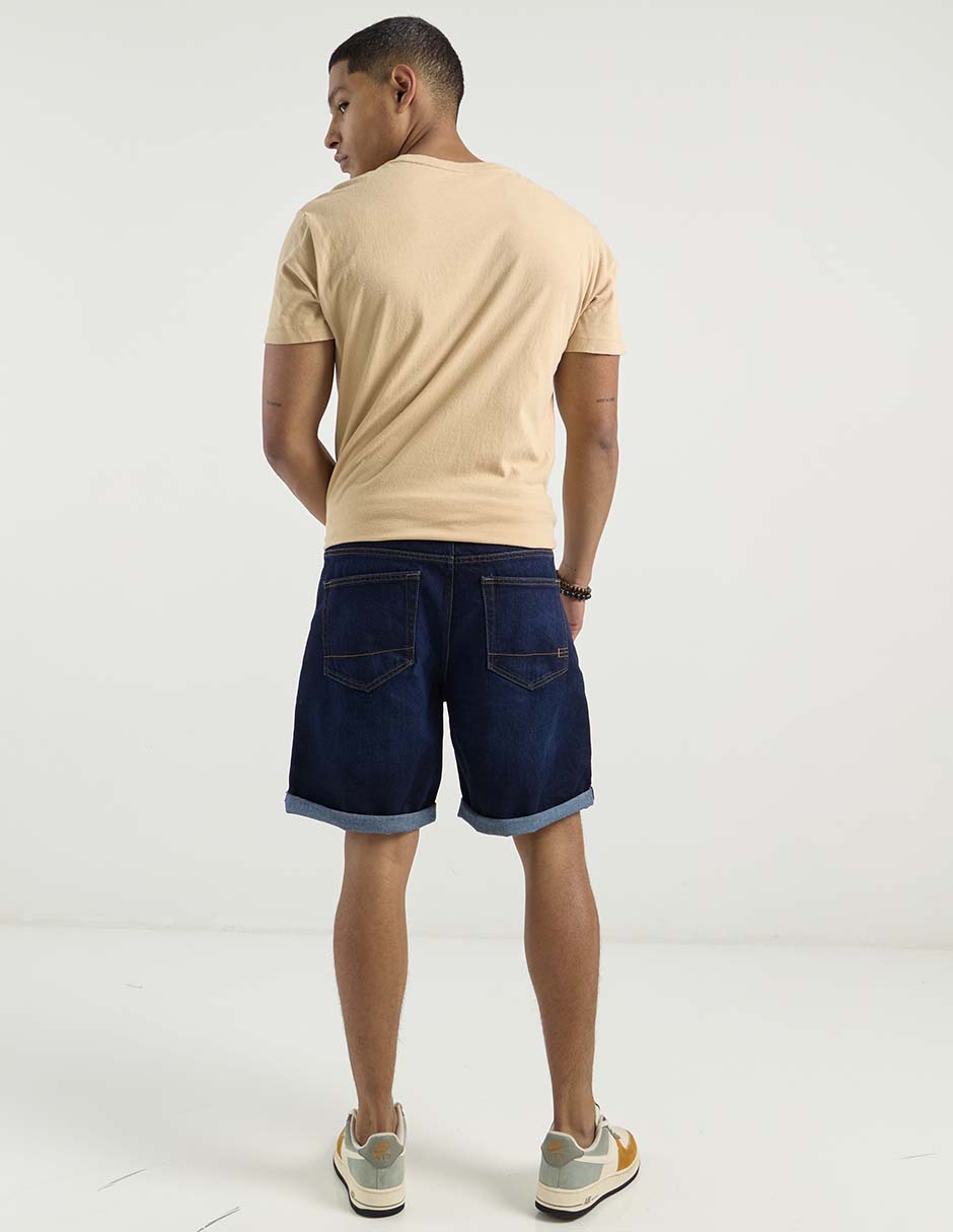 Bermuda Aéropostale de mezclilla para hombre