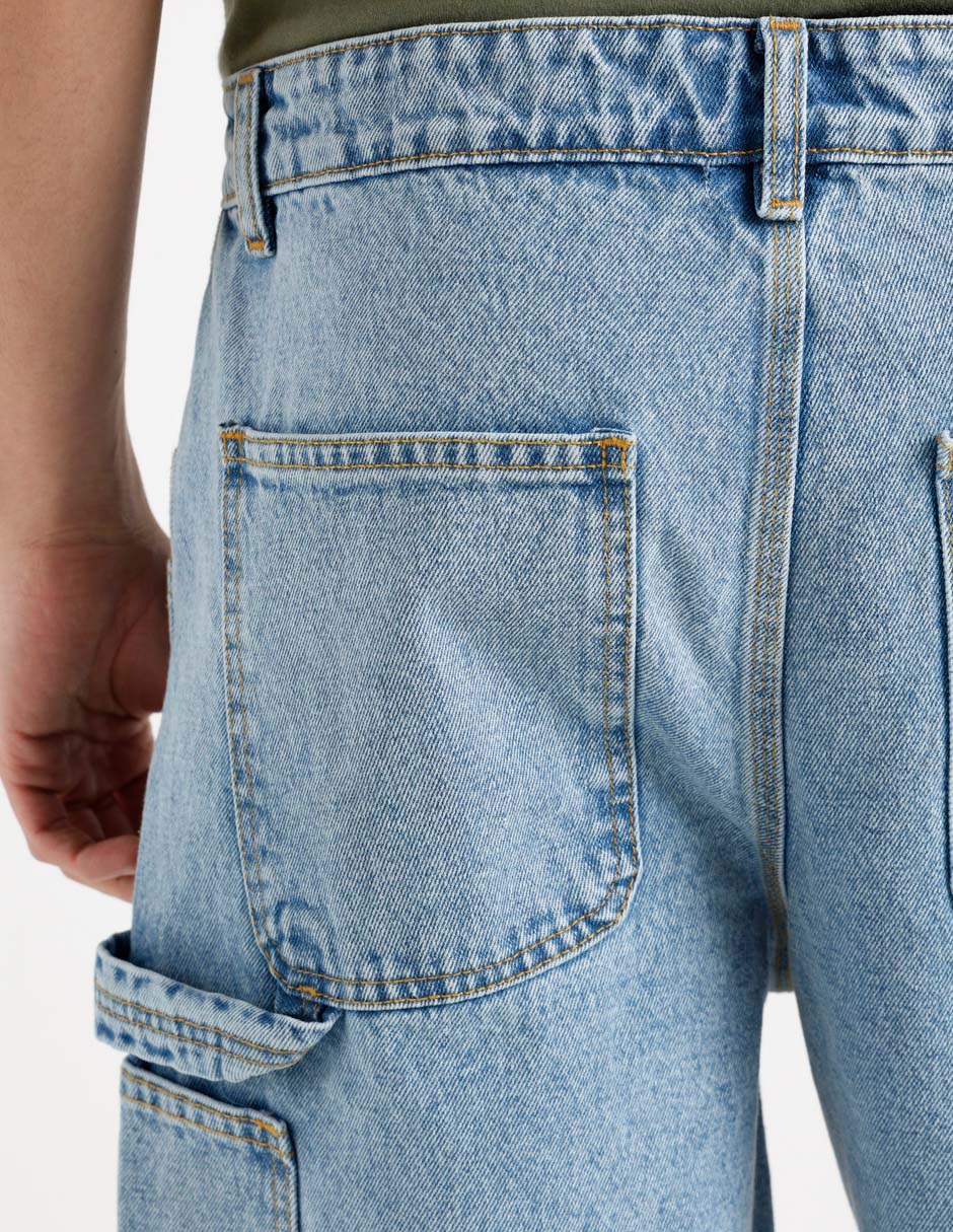 Bermuda Aéropostale de mezclilla para hombre