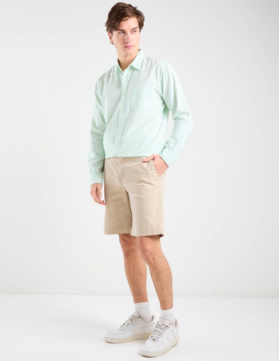 Bermuda de gabardina para hombre 4
