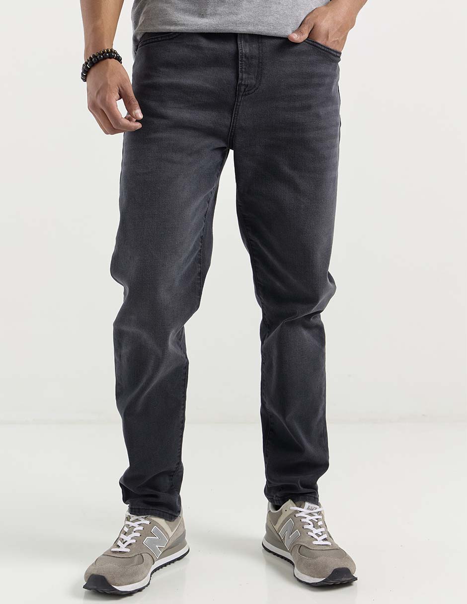 Jeans slim Aéropostale lavado stone wash para hombre
