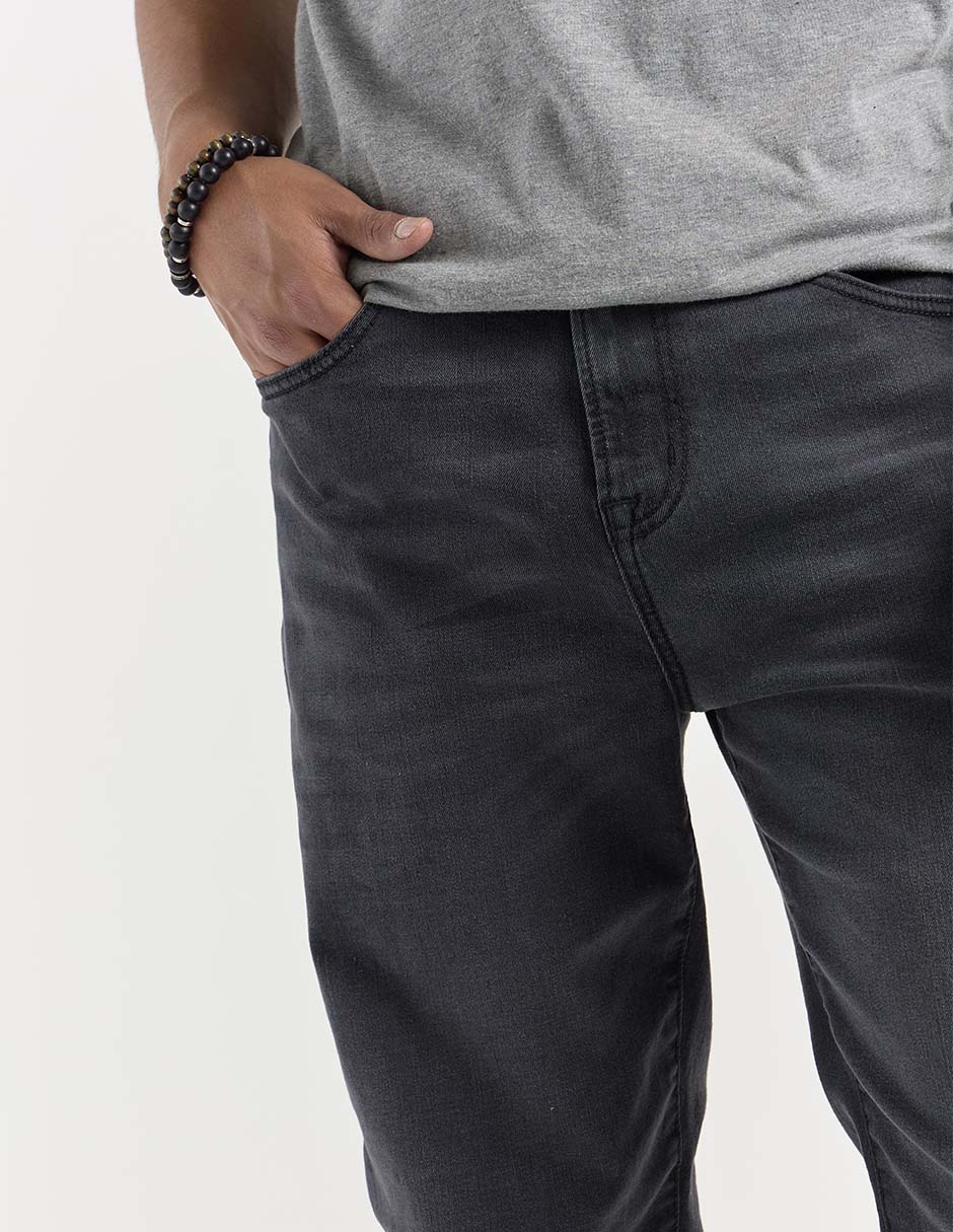 Jeans slim Aéropostale lavado stone wash para hombre