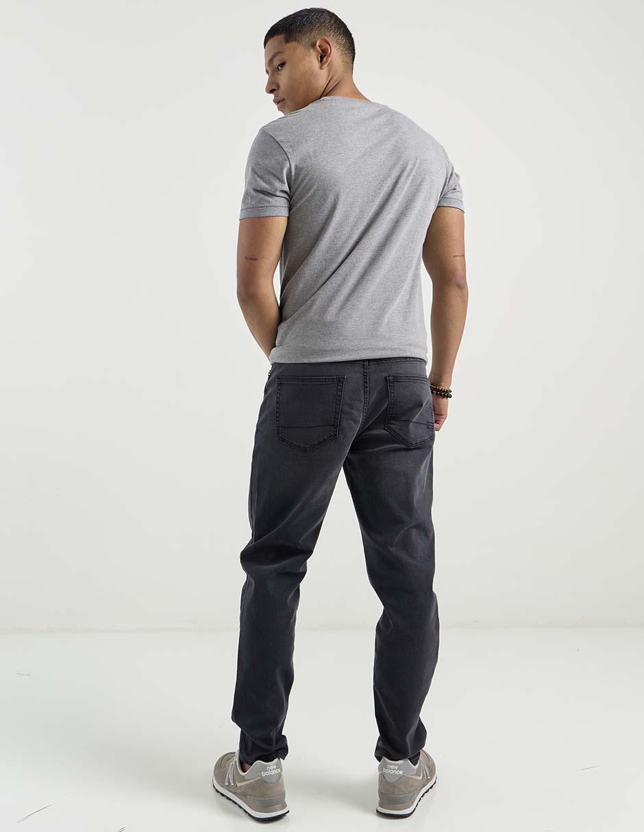 Jeans slim Aéropostale lavado stone wash para hombre