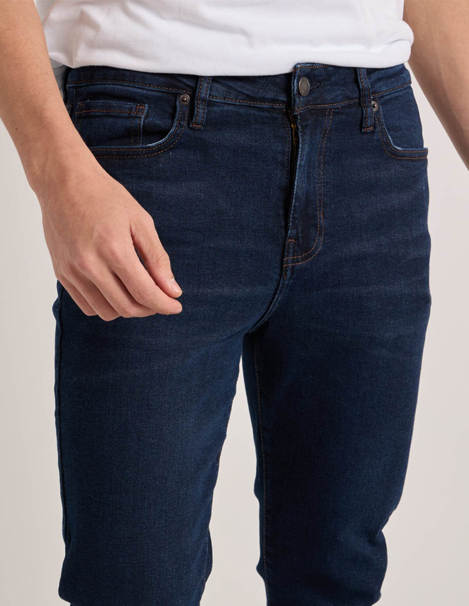 Jeans skinny Aéropostale lavado obscuro para hombre