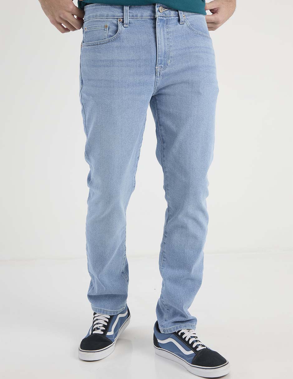 Jeans slim Aéropostale lavado stone wash para hombre