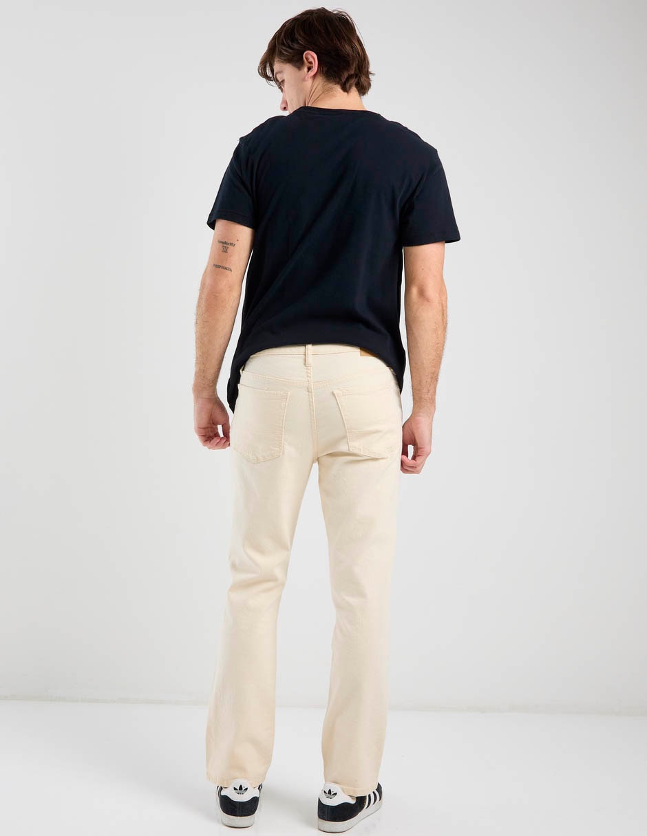 Jeans straight Aero lavado claro para hombre