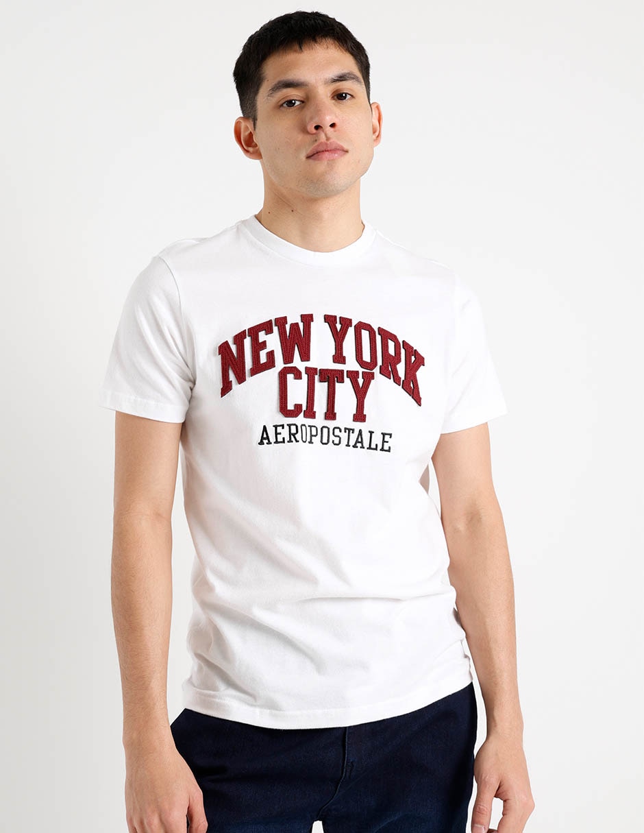 Playera cuello redondo para hombre 1