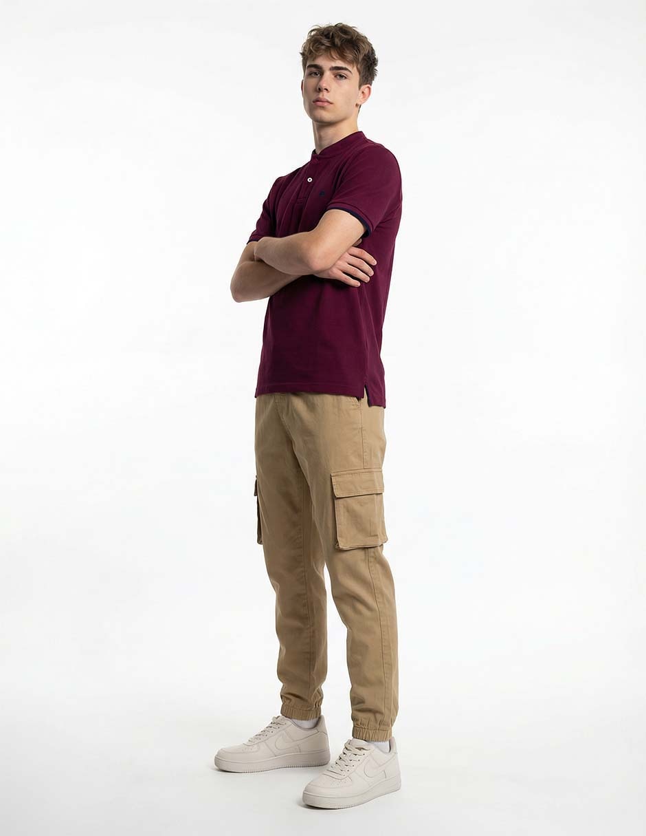 Playera tipo polo Aero para hombre