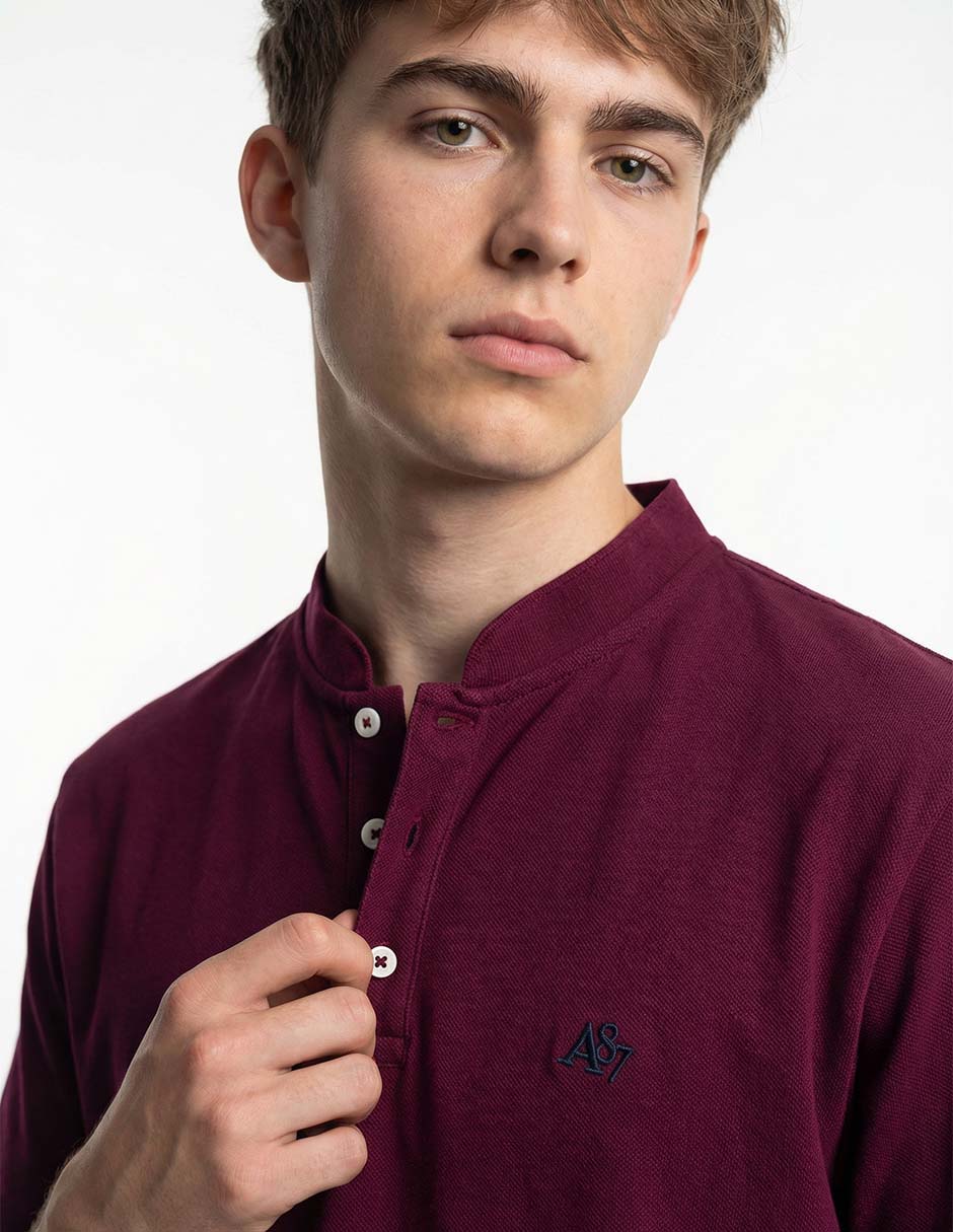 Playera tipo polo Aero para hombre