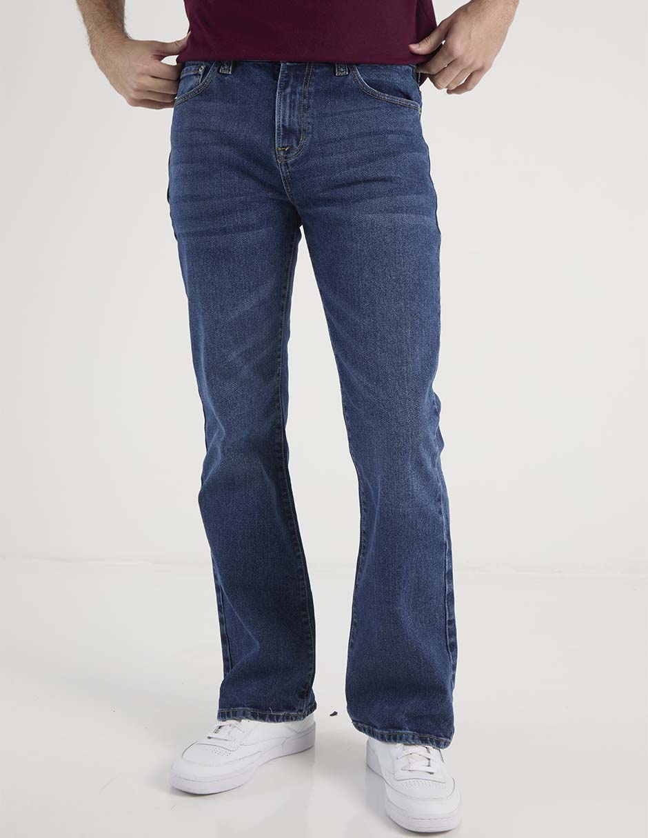 Jeans boot Aéropostale lavado whisker para hombre 1