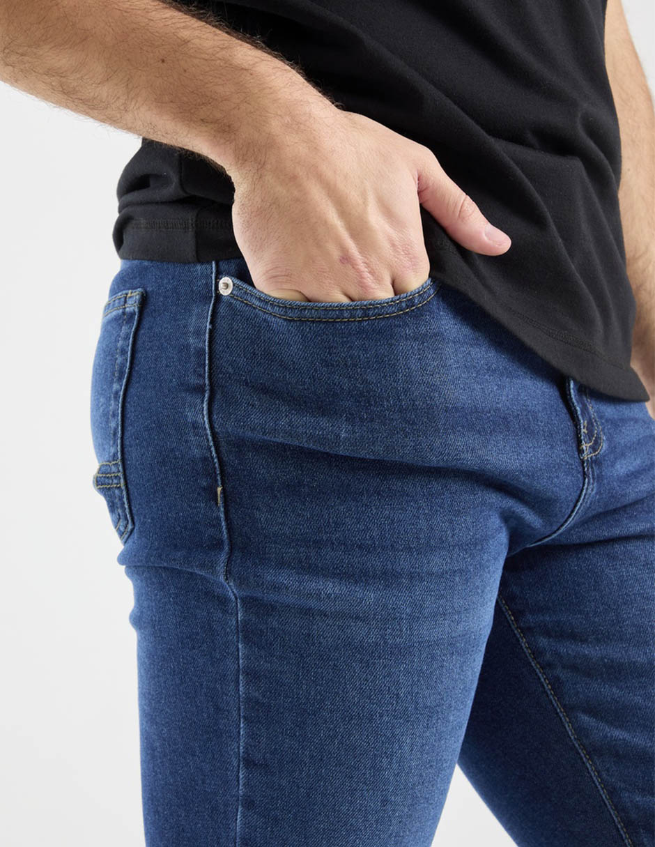 Jeans athletic Aero lavado rinse para hombre