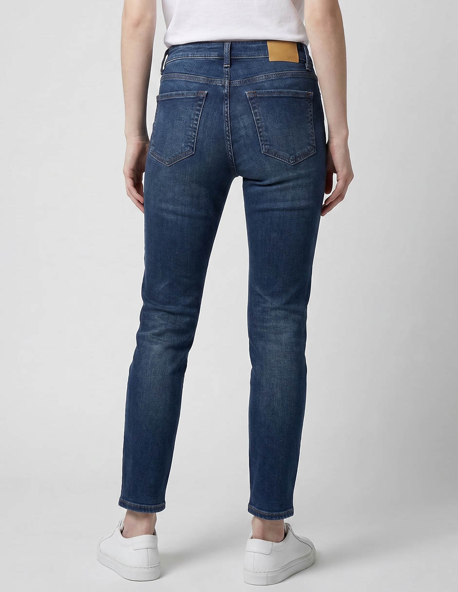 Jeans straight Aero lavado claro para hombre
