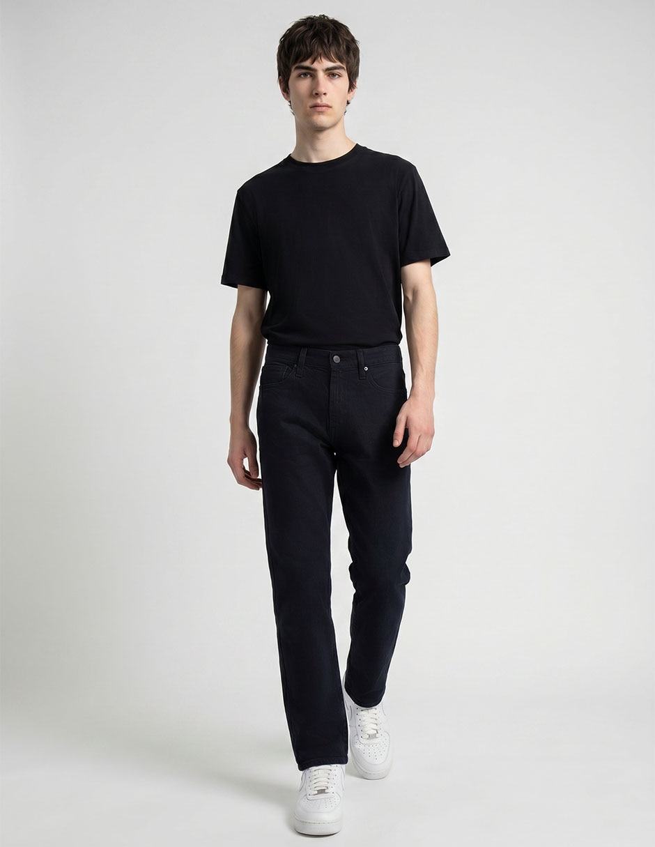 Jeans slim lavado medio para hombre 3