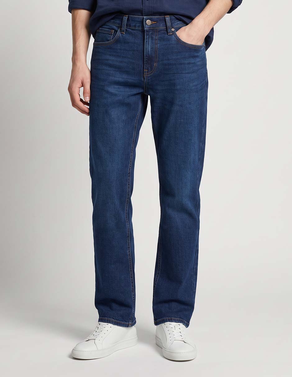 Jeans slim lavado whisker para hombre Jeans slim lavado whisker para hombre