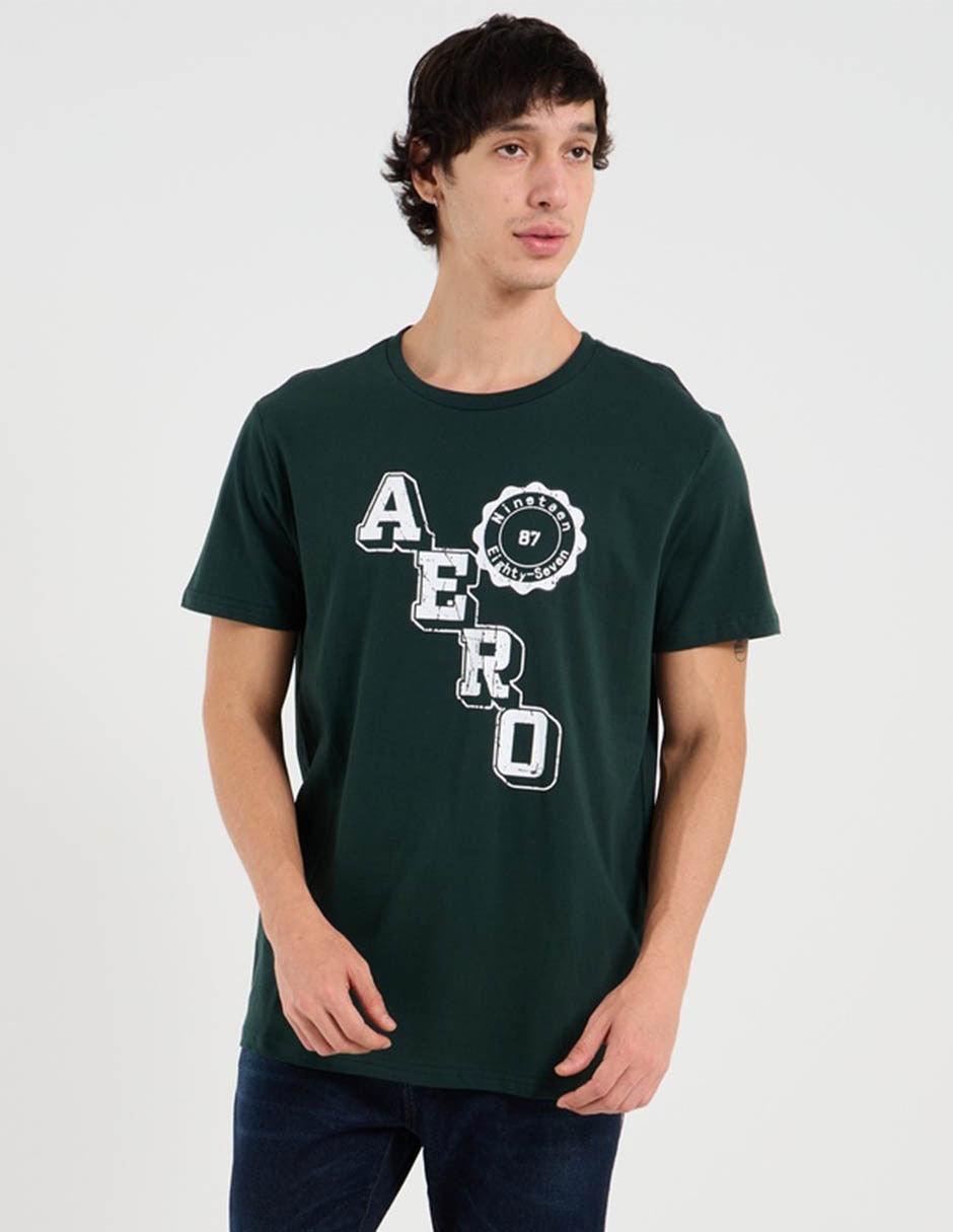 Playera cuello redondo para hombre 2