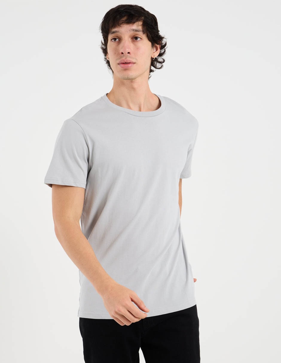Playera cuello redondo para hombre