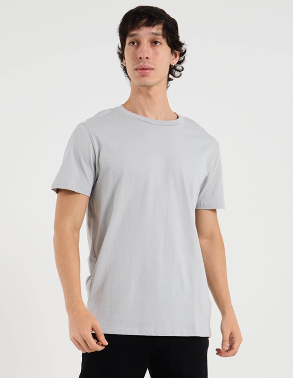 Playera cuello redondo para hombre
