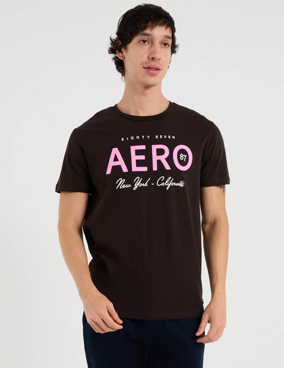 Playera Aéropostale cuello redondo para hombre