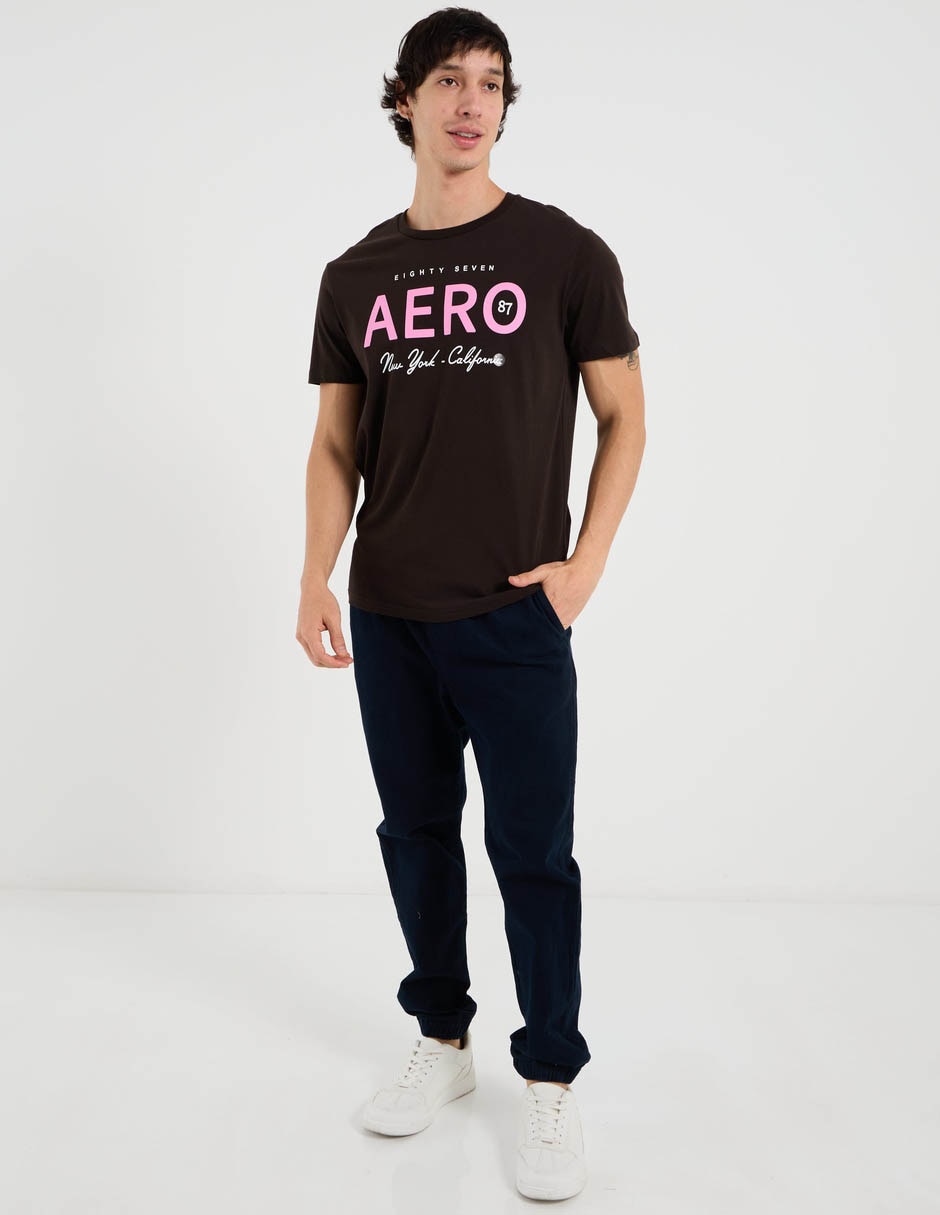Playera Aéropostale cuello redondo para hombre