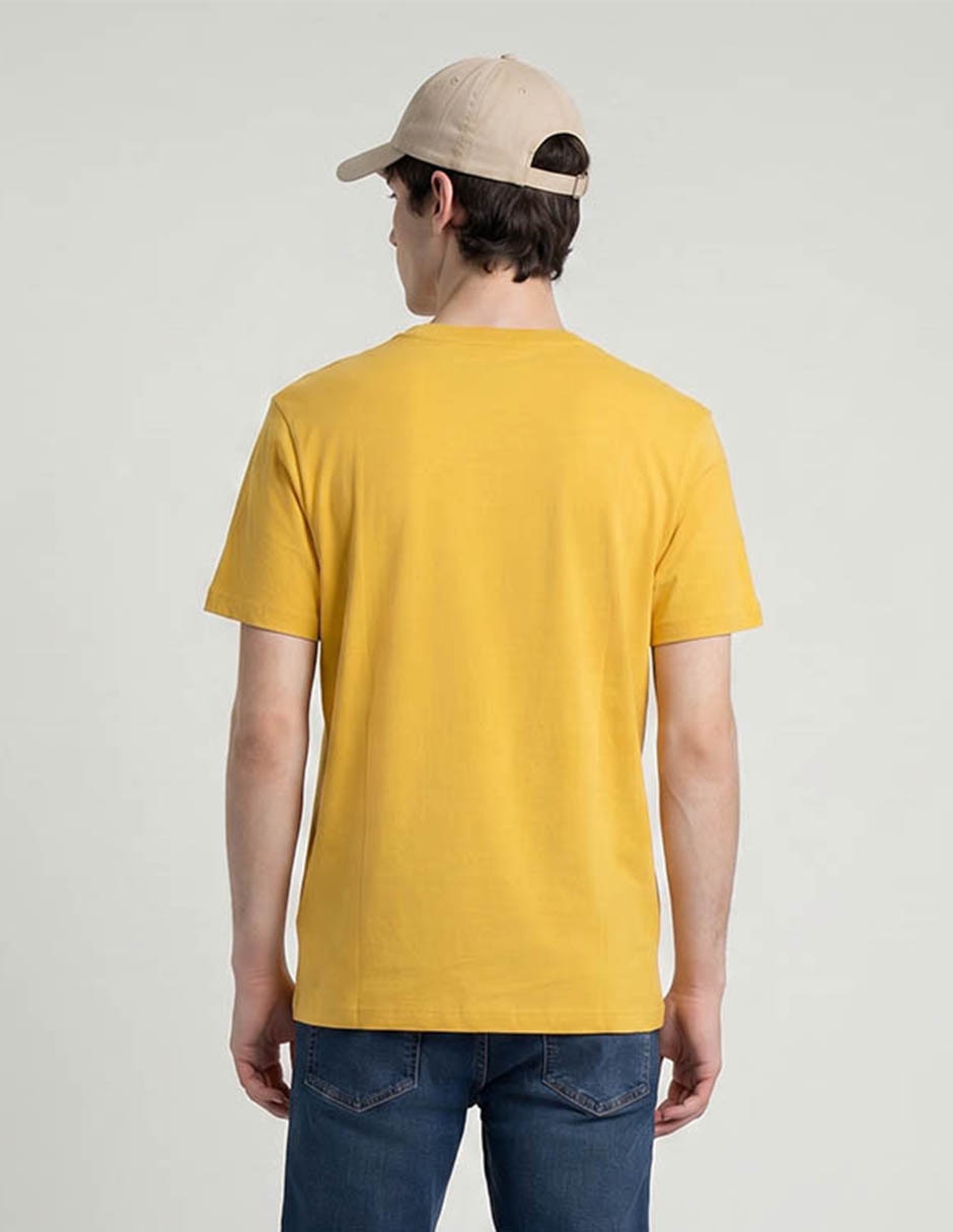 Playera cuello redondo para hombre