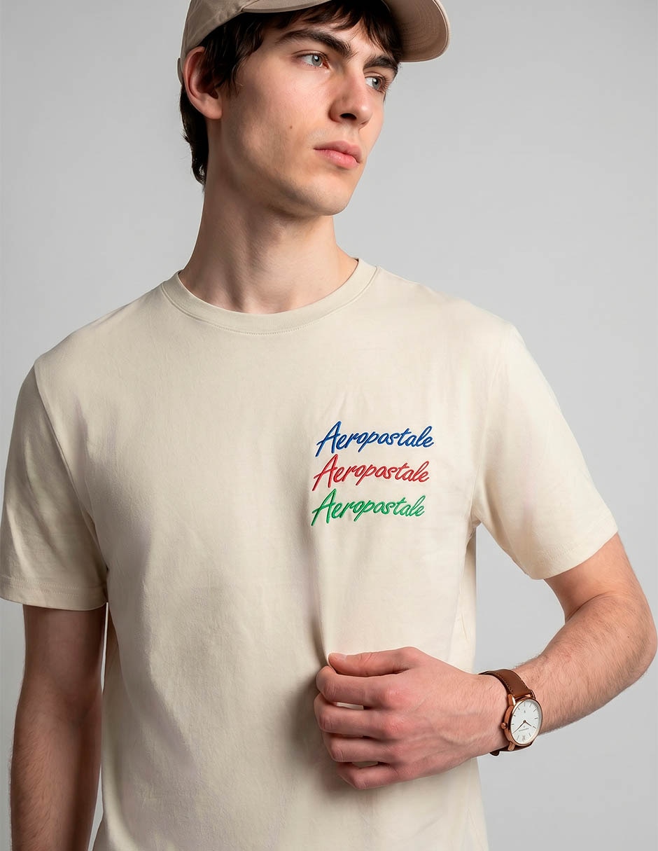 Playera Aéropostale cuello redondo para hombre