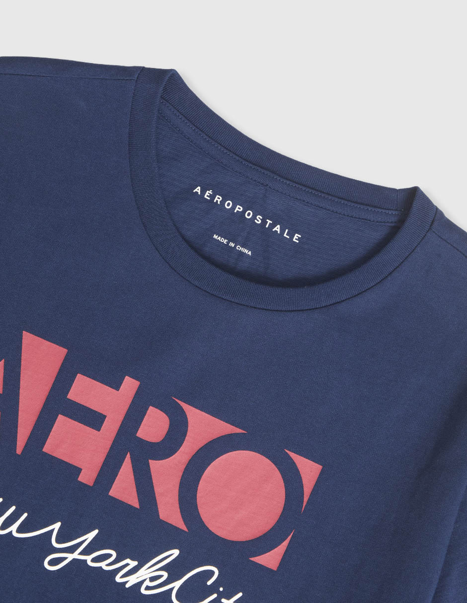 Playera Aéropostale cuello redondo para hombre