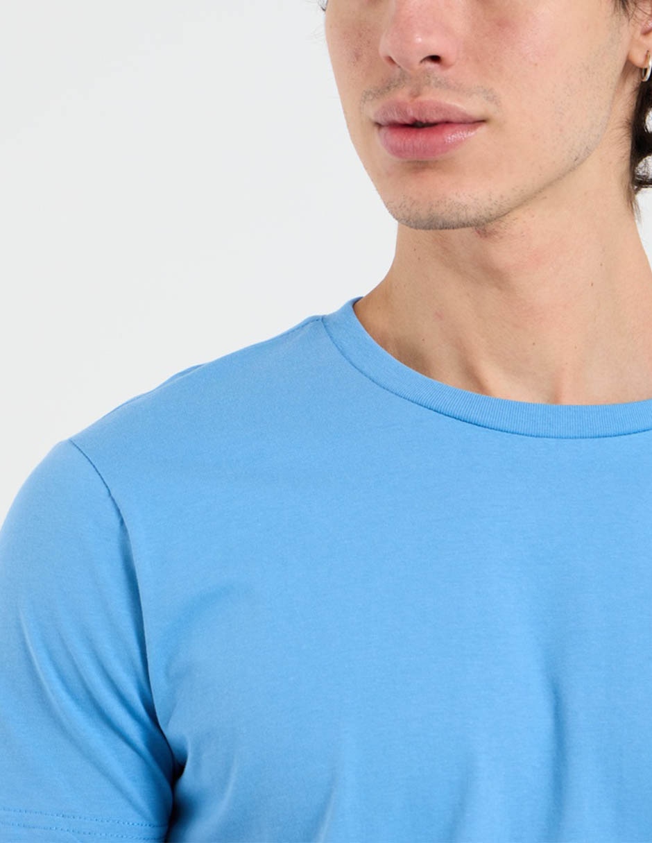 Playera cuello redondo para hombre 4