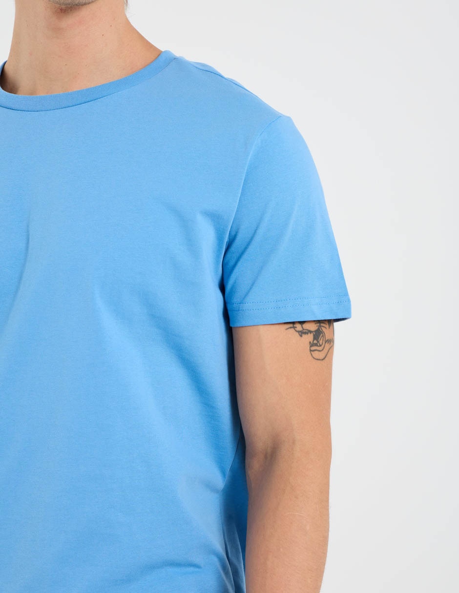 Playera cuello redondo para hombre