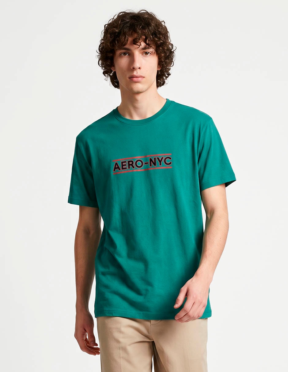 Playera aéropostale cuello redondo para hombre Playera aéropostale cuello redondo para hombre