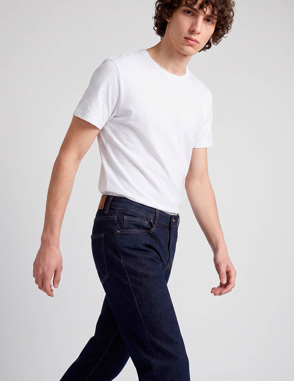 Jeans slim lavado medio para hombre 3