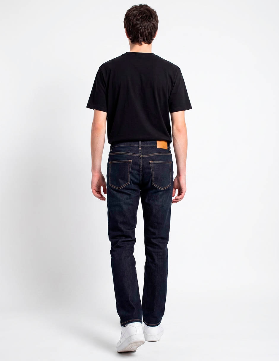 Jeans slim lavado medio para hombre 2